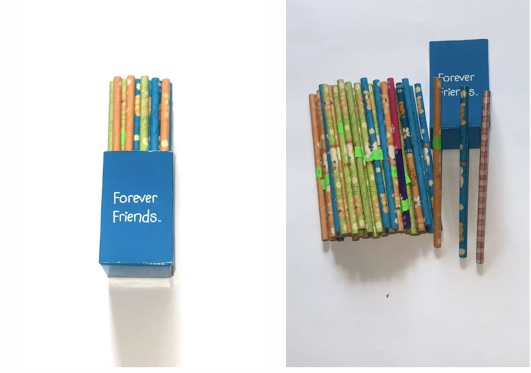Picture of FF70- FOREVER FRIENDS 47PCS MIXED COLLECTION PENCILS
